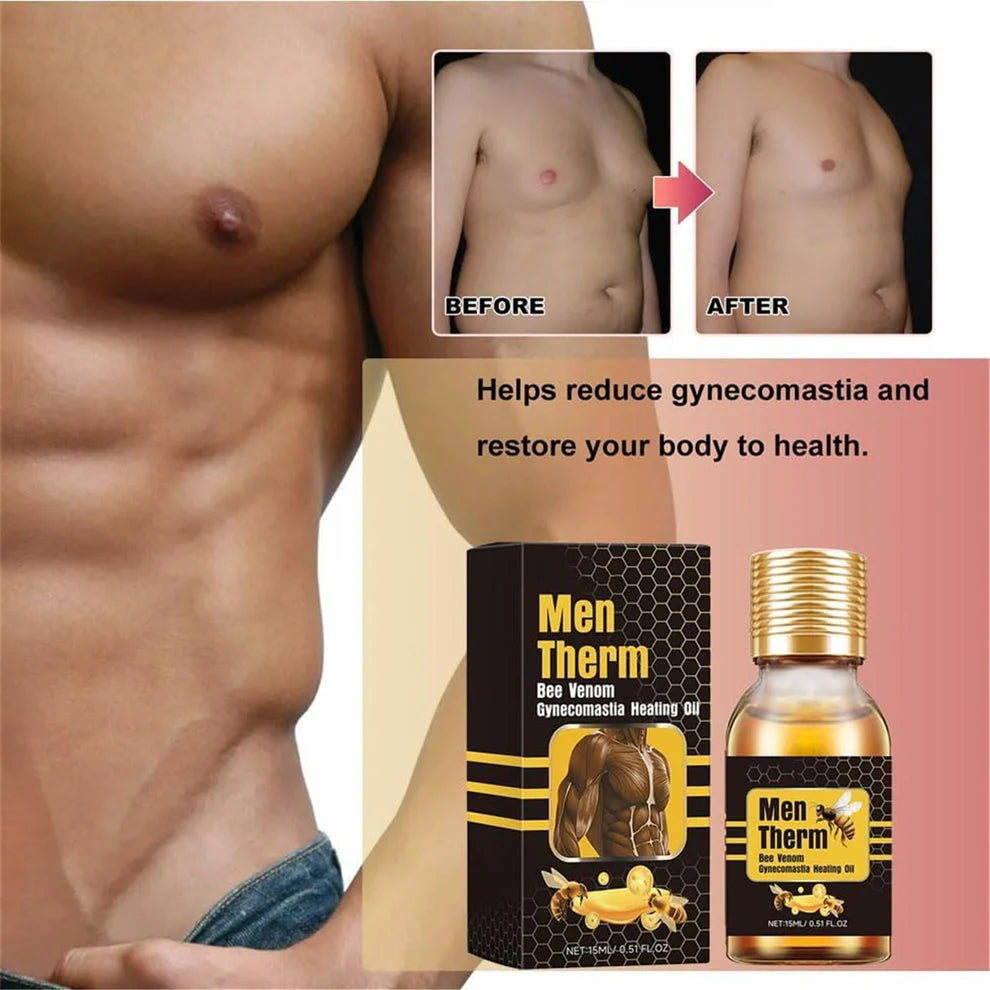 Men Gynecomastia Heating Oil