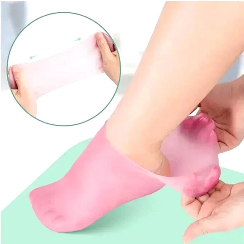 Silicone Moisturizing Gel Sock