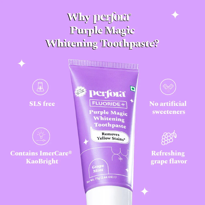 Purple Magic Whitening Toothpaste