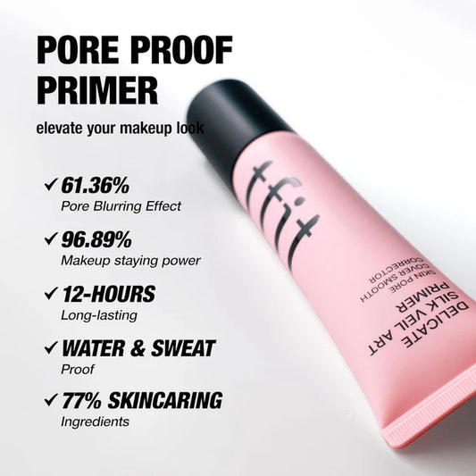 Dewy Skin-Finish, Pore-Blurring & 12-Hour Hydration - Best for Flawless Makeup Base