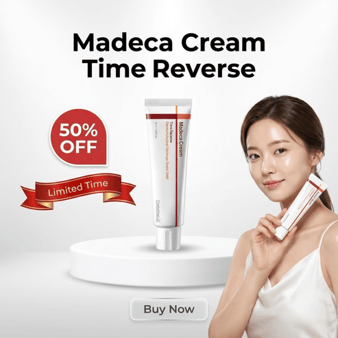 Time Reverse Madeca Cream | Anti-Aging & Skin Revitalization | Pharmaceutical-Grade TECA