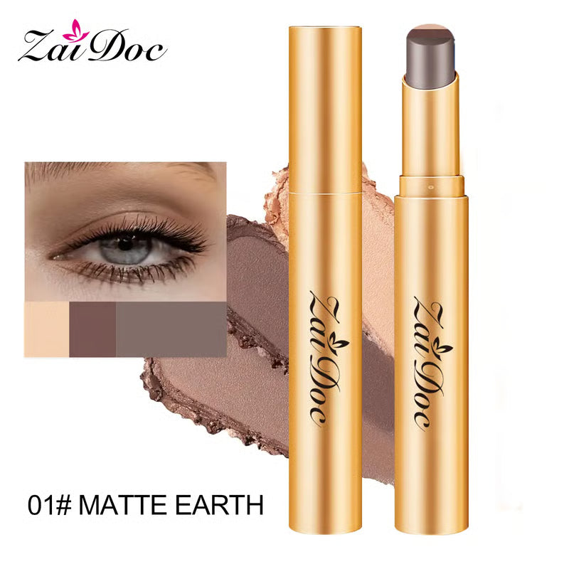 3-Color Eyeshadow Stick