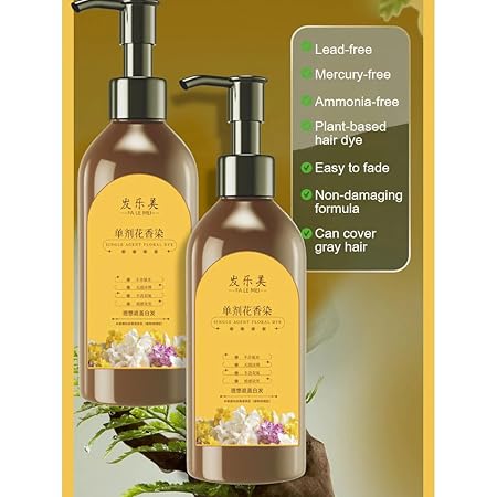Original Japanese Hair Dye Shampoo for Women & Men - 300ml