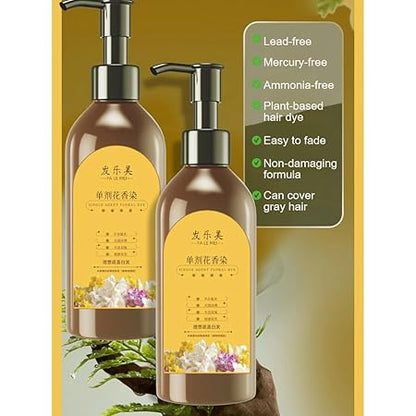 Original Japanese Hair Dye Shampoo for Women & Men - 300ml