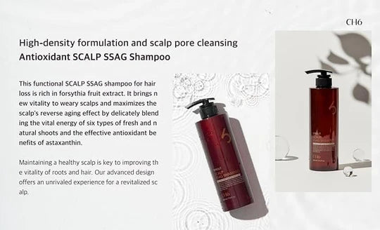 Kalwanji Shampoo - Sulfate-Free, & Dermatologically Tested CH6 Kalonji Shampoo