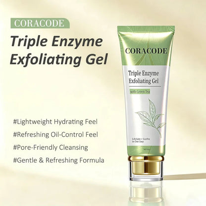 Triple Enzyme Green Tea Exfoliating Peel Gel