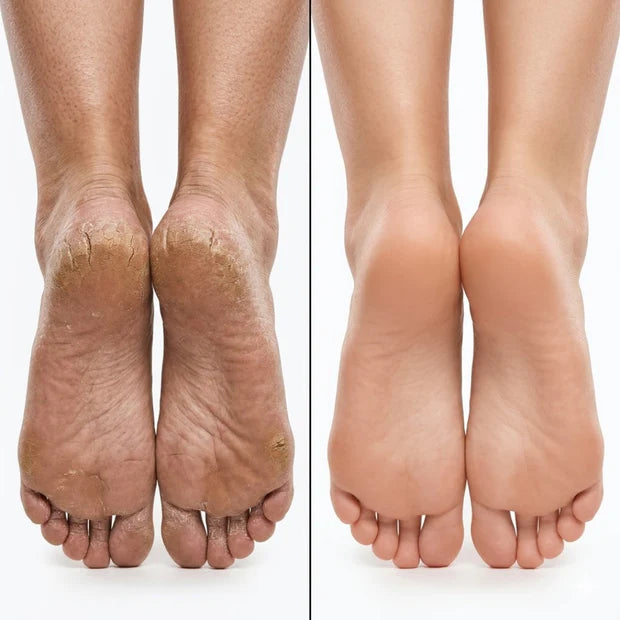 Rozino Tea Tree Oil Foot Cream | Vitamin E, Aloe Vera & Peppermint | Repairs Cracked Heels, Rough Elbows & Dry Knees | Intense Hydration