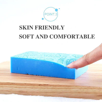 Ultra-soft Bath Scrubber Sponge