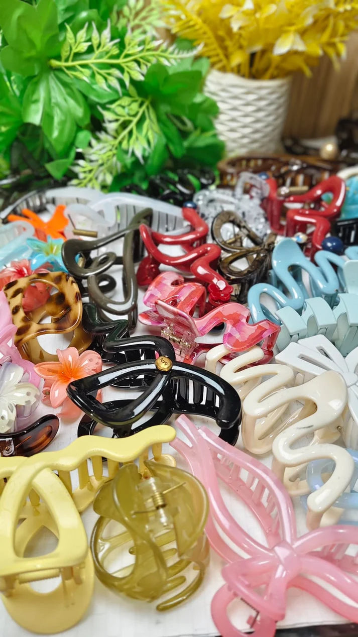 ✨ K-Style 12 in 1 Hair Catchers – Premium Mix