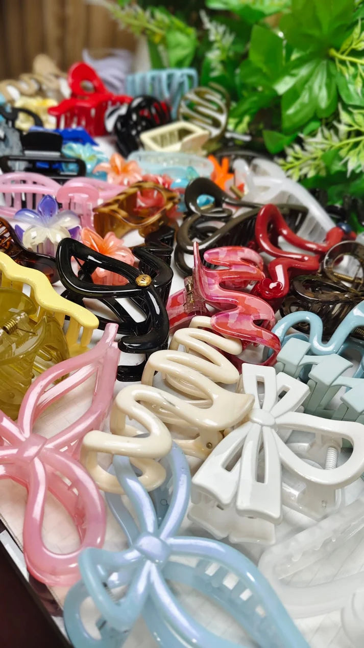 ✨ K-Style 12 in 1 Hair Catchers – Premium Mix