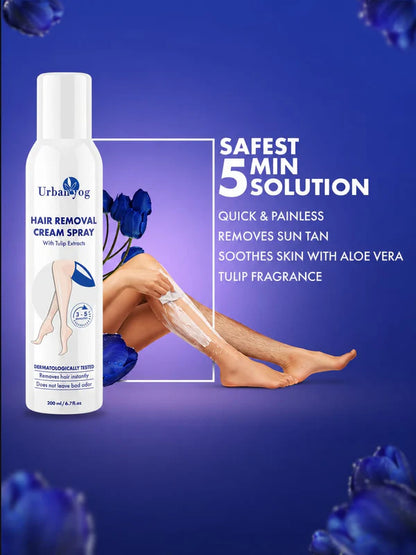 Urban Yog Hair Removal Spray 200ml - BUY 1 GET 1 FREE