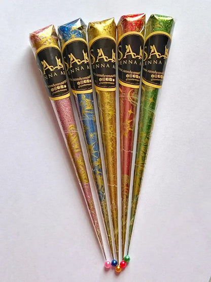 Glitter Gel Cone Mehndi